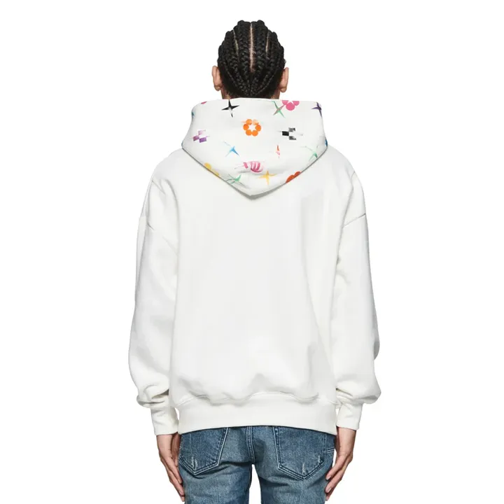 Hwt Fleece Po Hoody (White) - PP401HCMP124