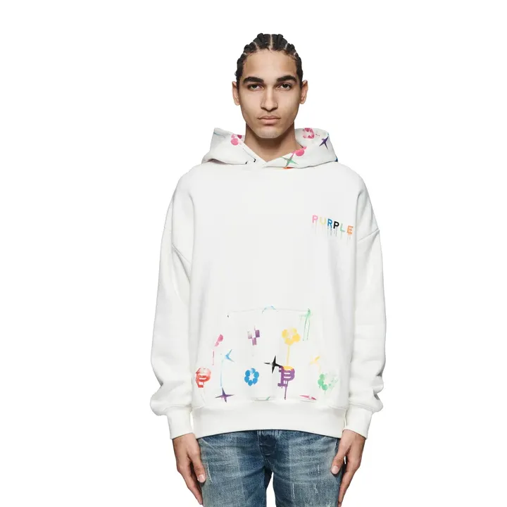 Hwt Fleece Po Hoody (White) - PP401HCMP124