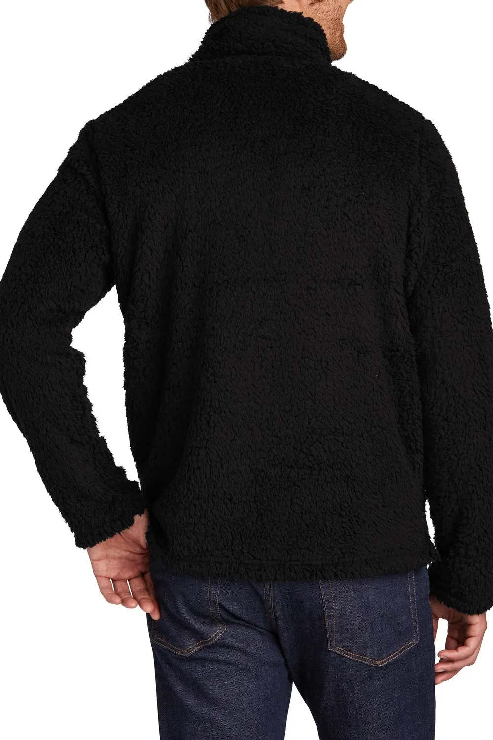 Men's Cozy Quarter Zip Fleece Pullover Sweater