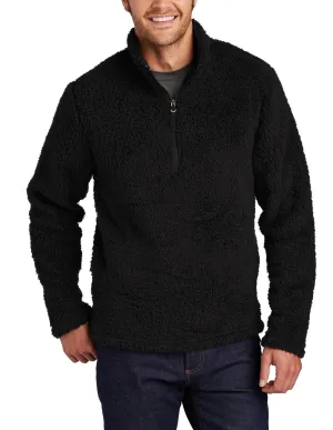 Men's Cozy Quarter Zip Fleece Pullover Sweater