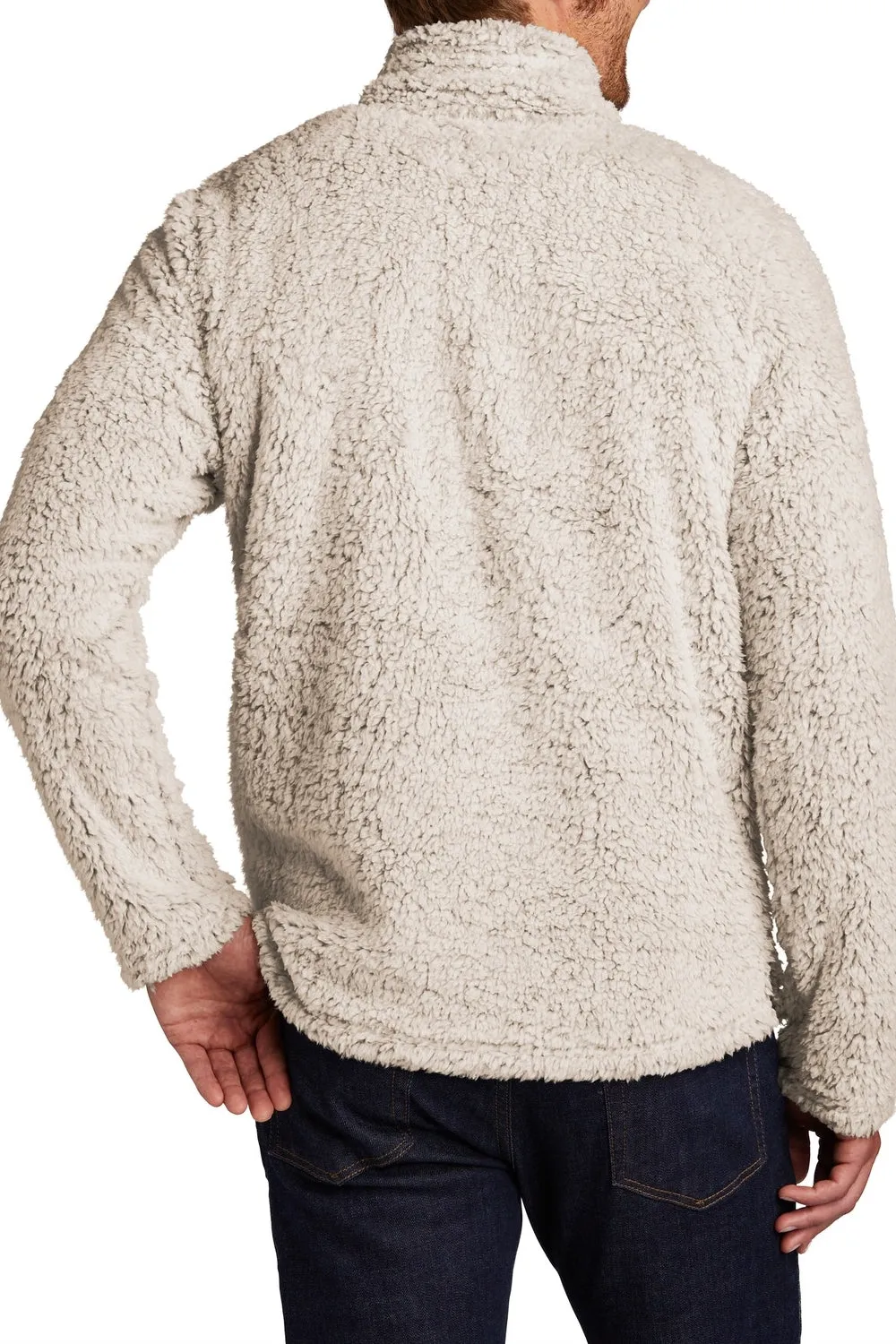 Men's Cozy Quarter Zip Fleece Pullover Sweater