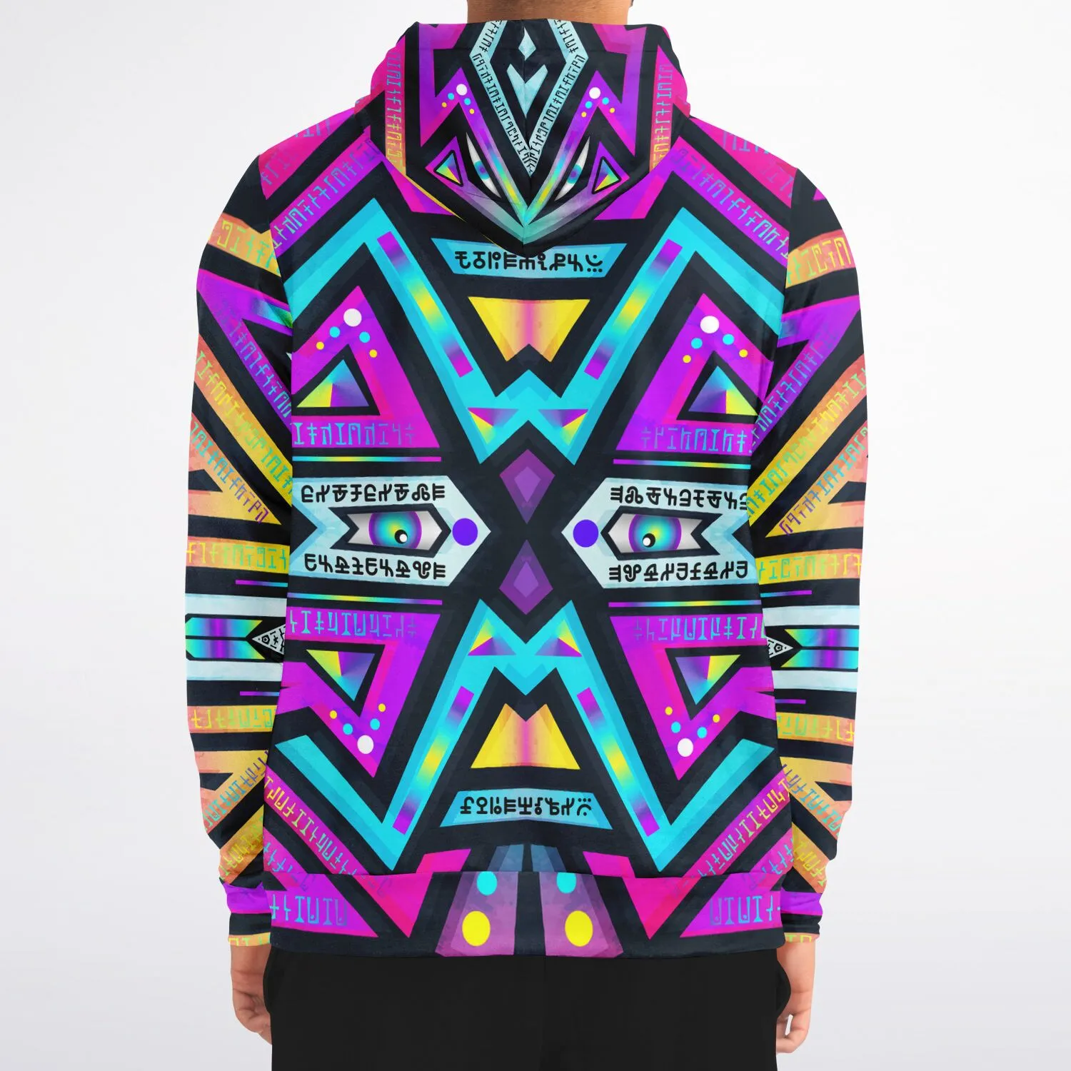 Mystic Mandala Zip Up Hoodie