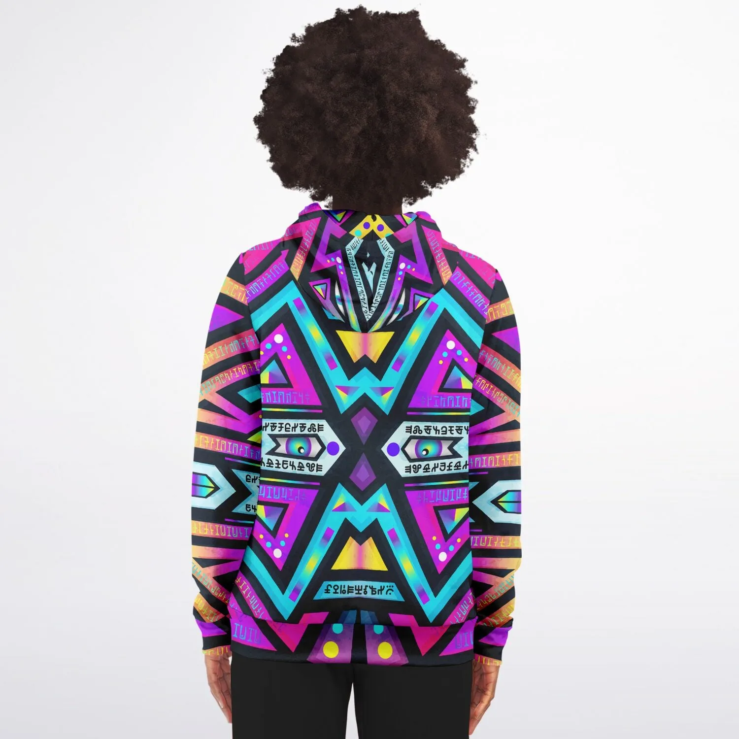 Mystic Mandala Zip Up Hoodie