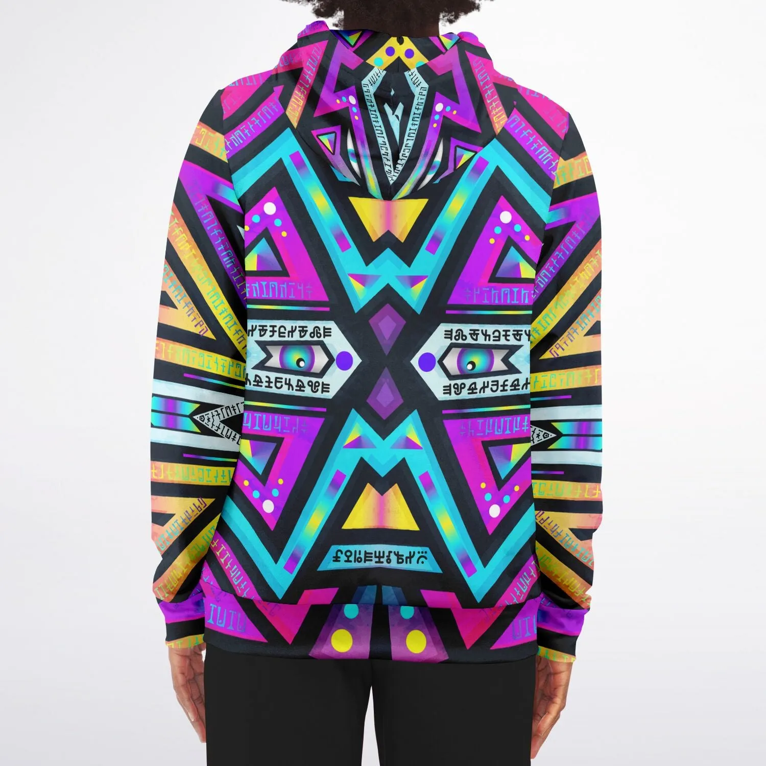 Mystic Mandala Zip Up Hoodie