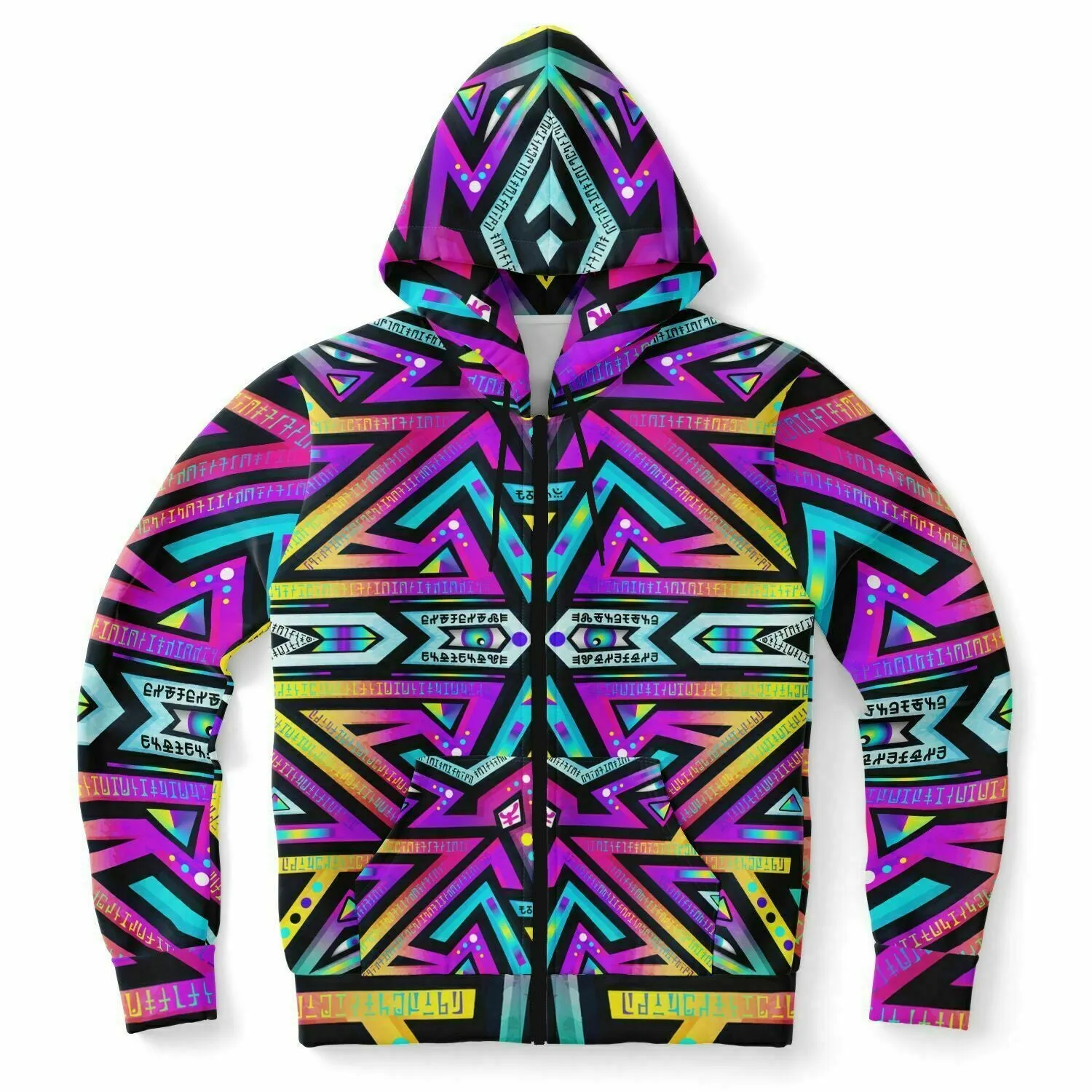 Mystic Mandala Zip Up Hoodie