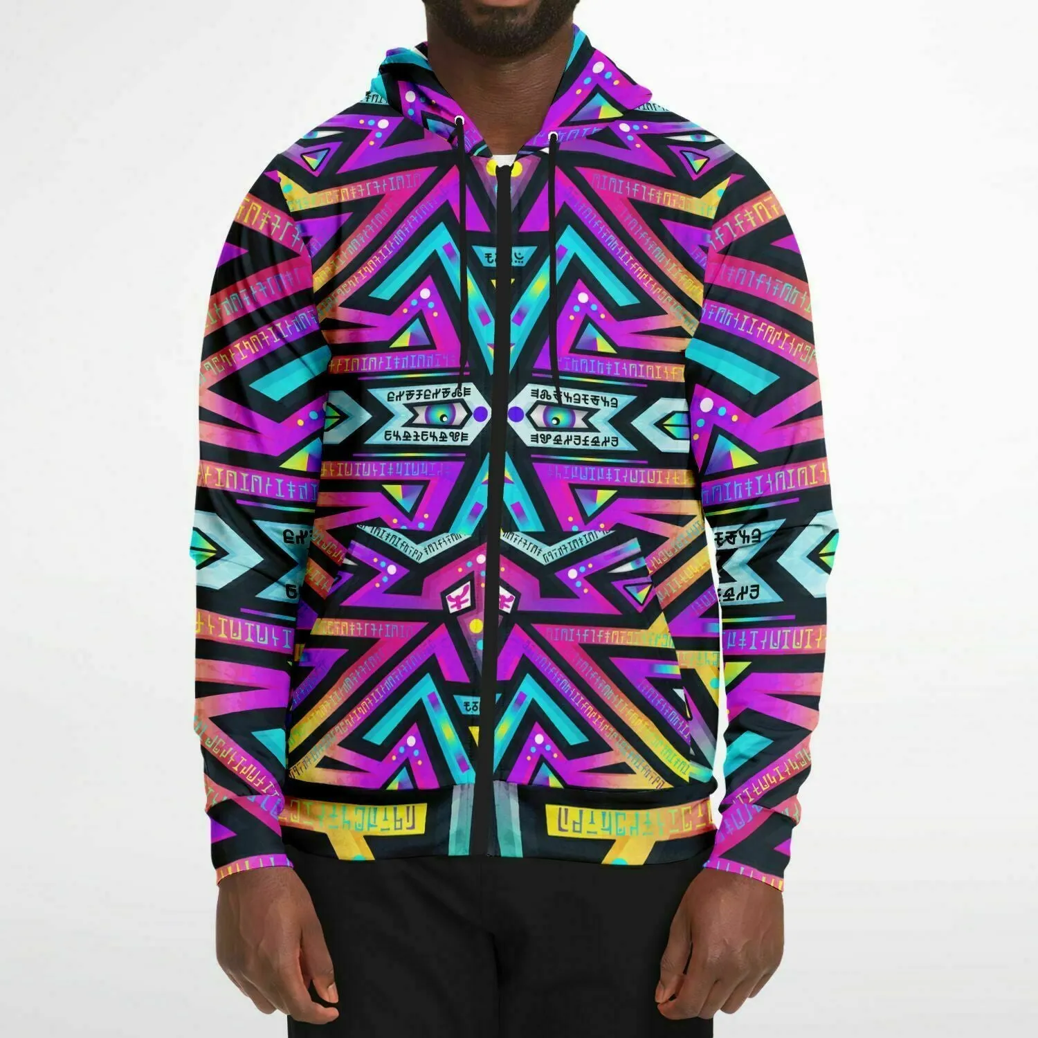 Mystic Mandala Zip Up Hoodie