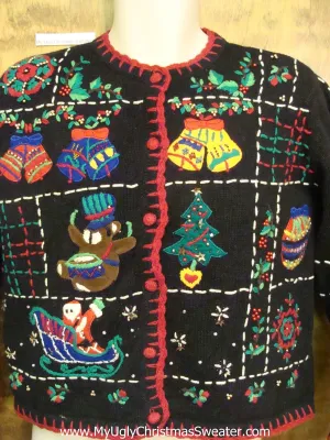 Nordic Busy Mess Ugly Festive Xmas Sweater