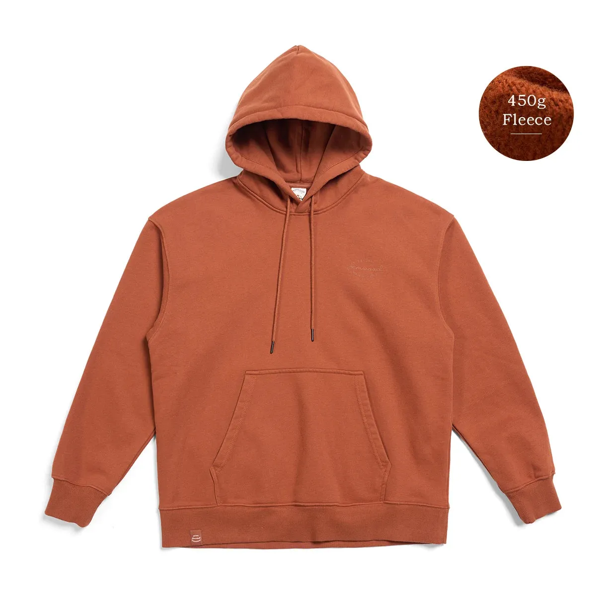 Oversize Hoodies Men with Carbonized Compact Spinning Fabric