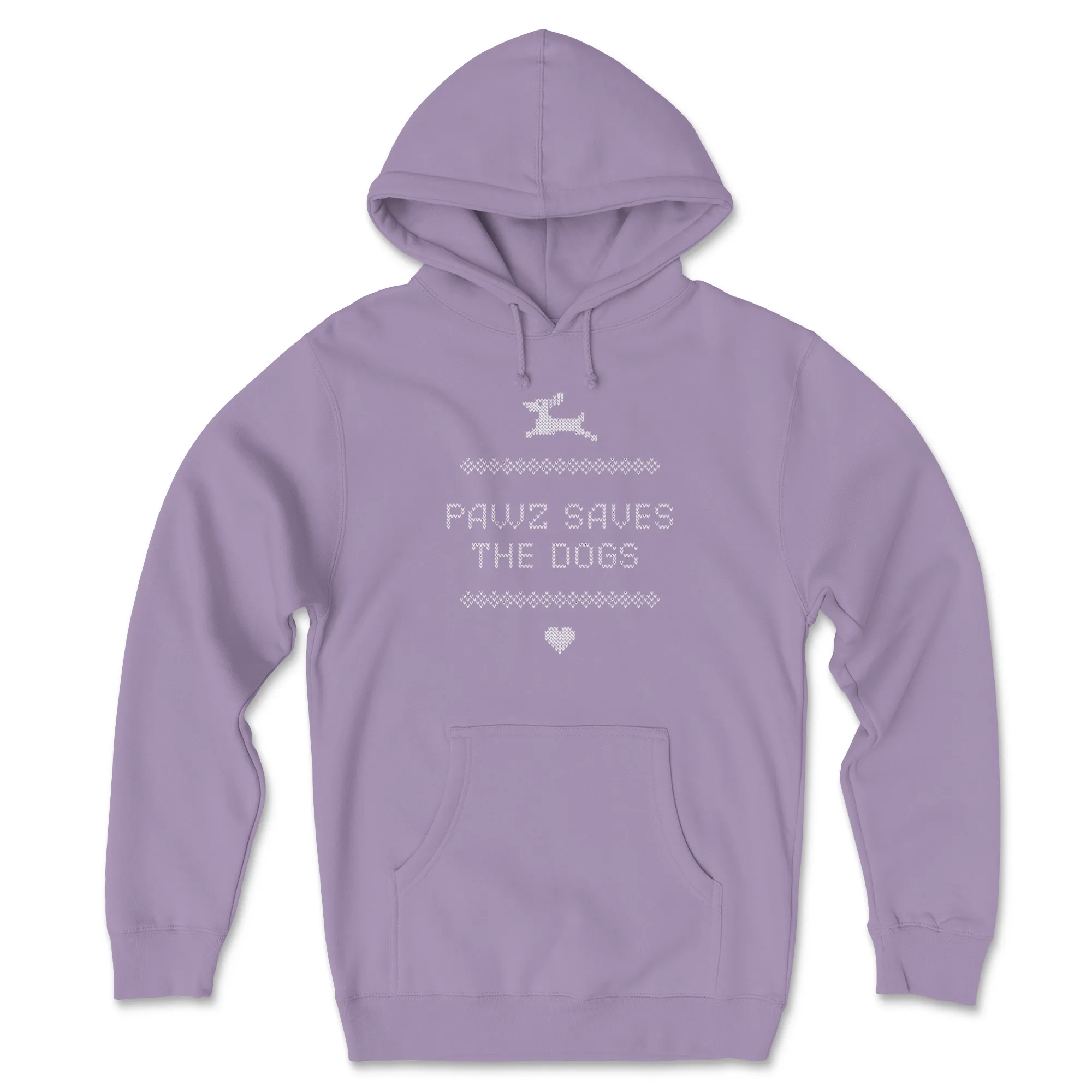 Pawz Saves Dogs - Front Print (Adult Hoodie)