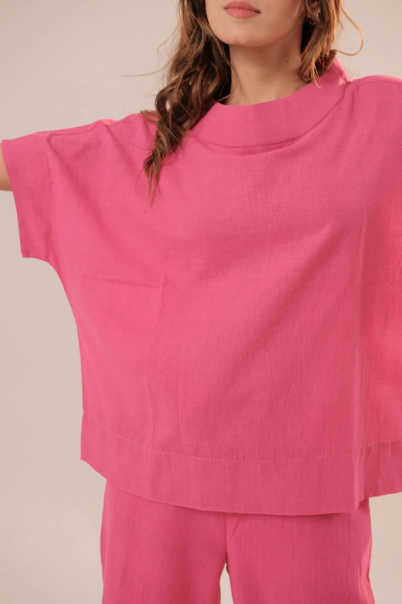 Raani Pink Short Top