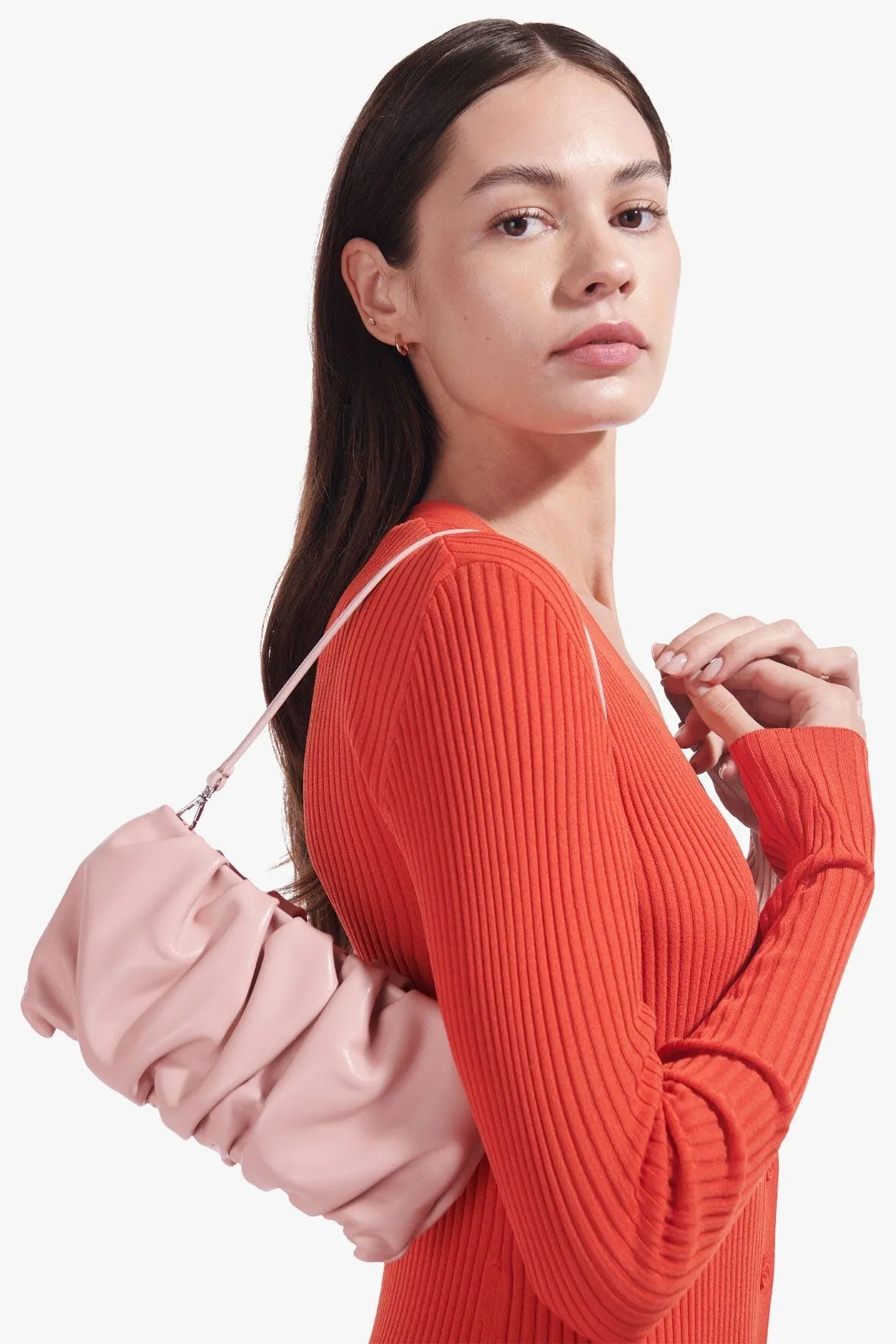 SHOKO SWEATER | ORANGE LIGHT PINK