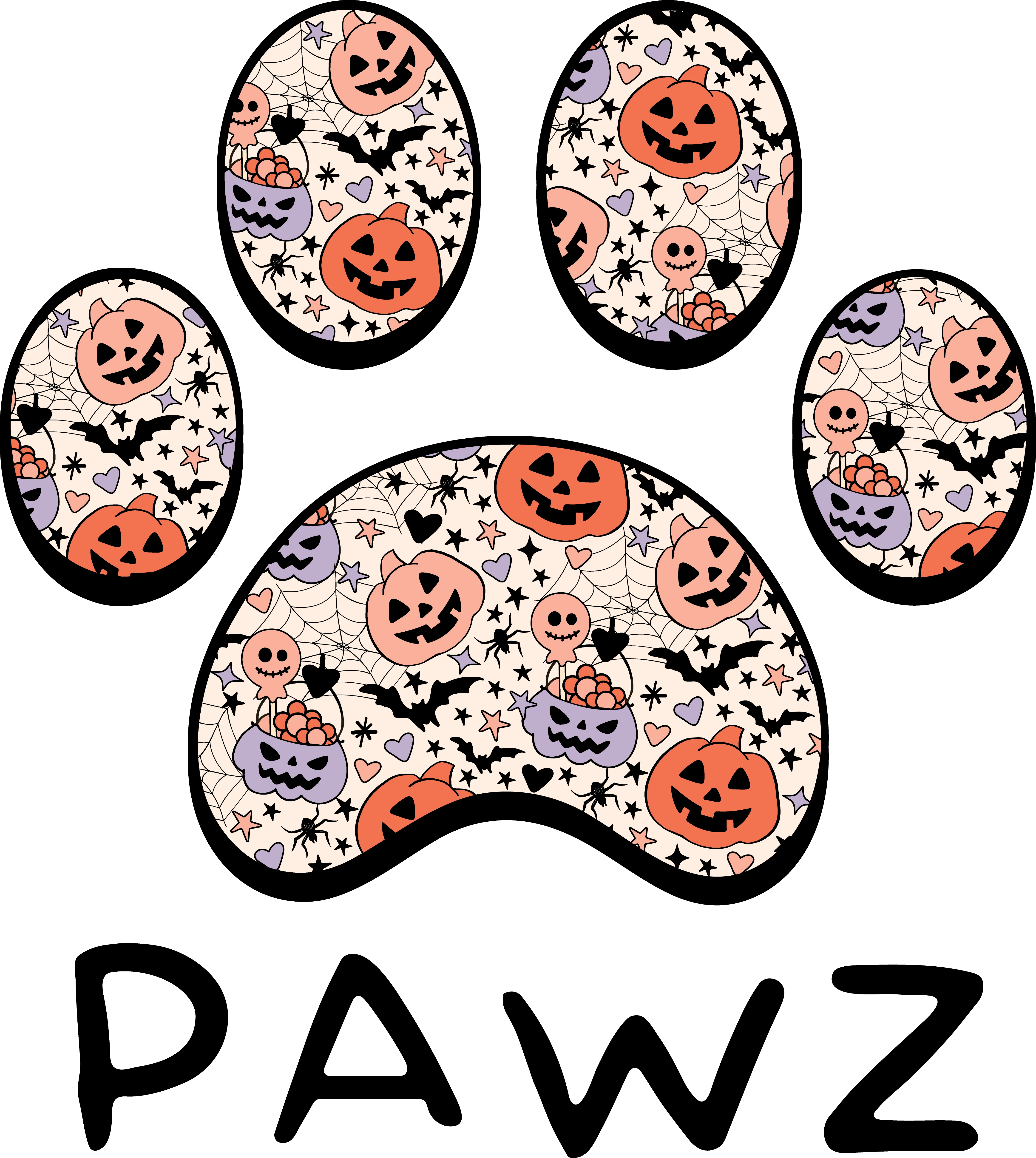 Spooky Pawz (Adult Hoodie)