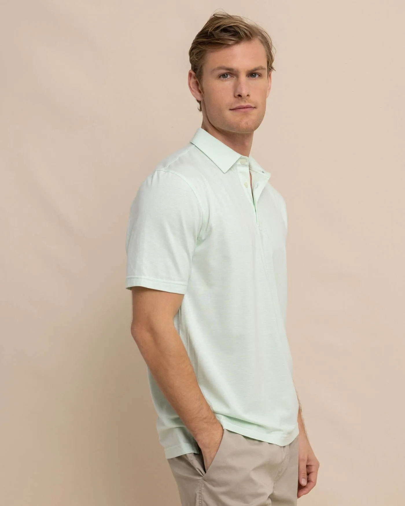 The Seaport Davenport Stripe Polo