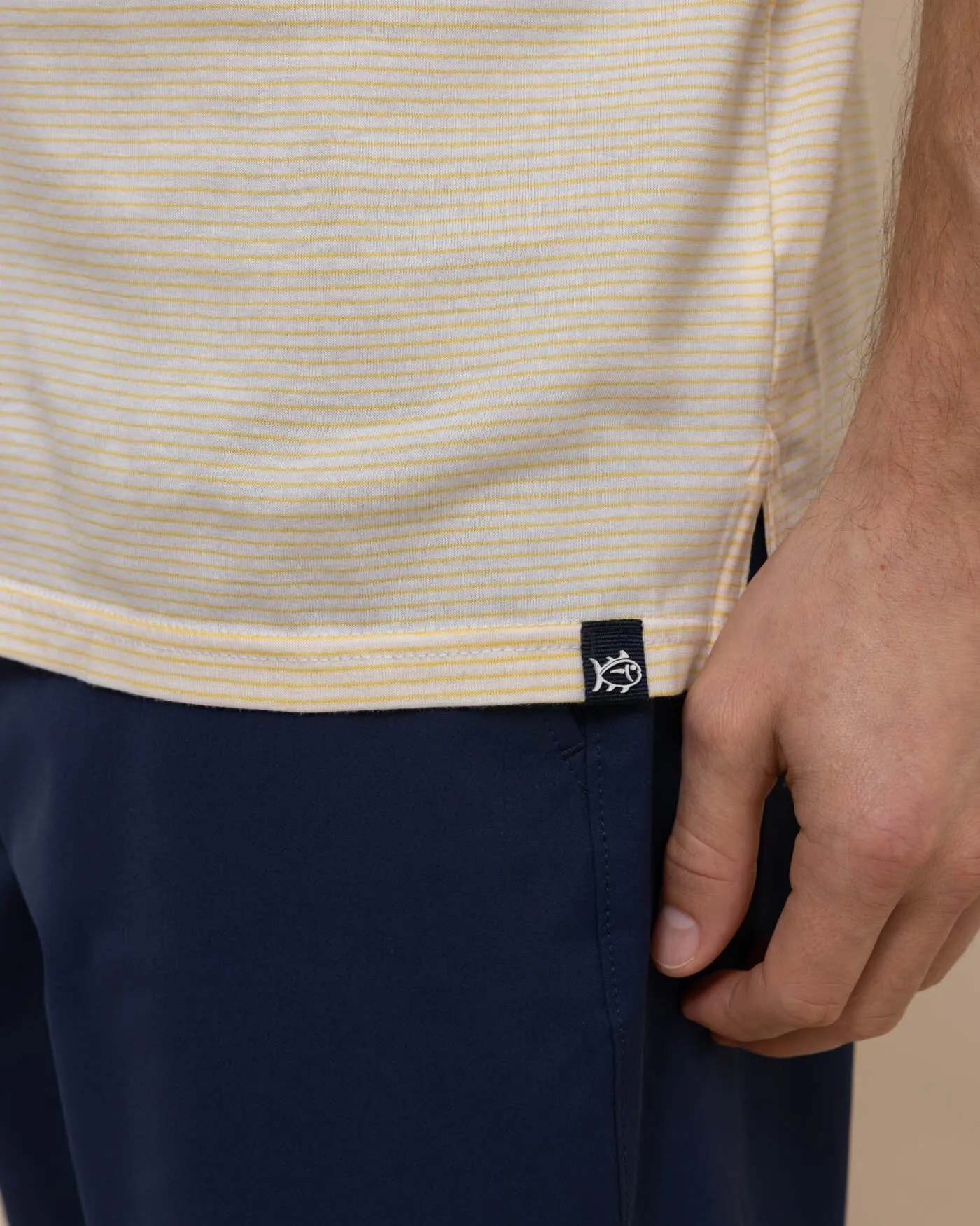 The Seaport Davenport Stripe Polo