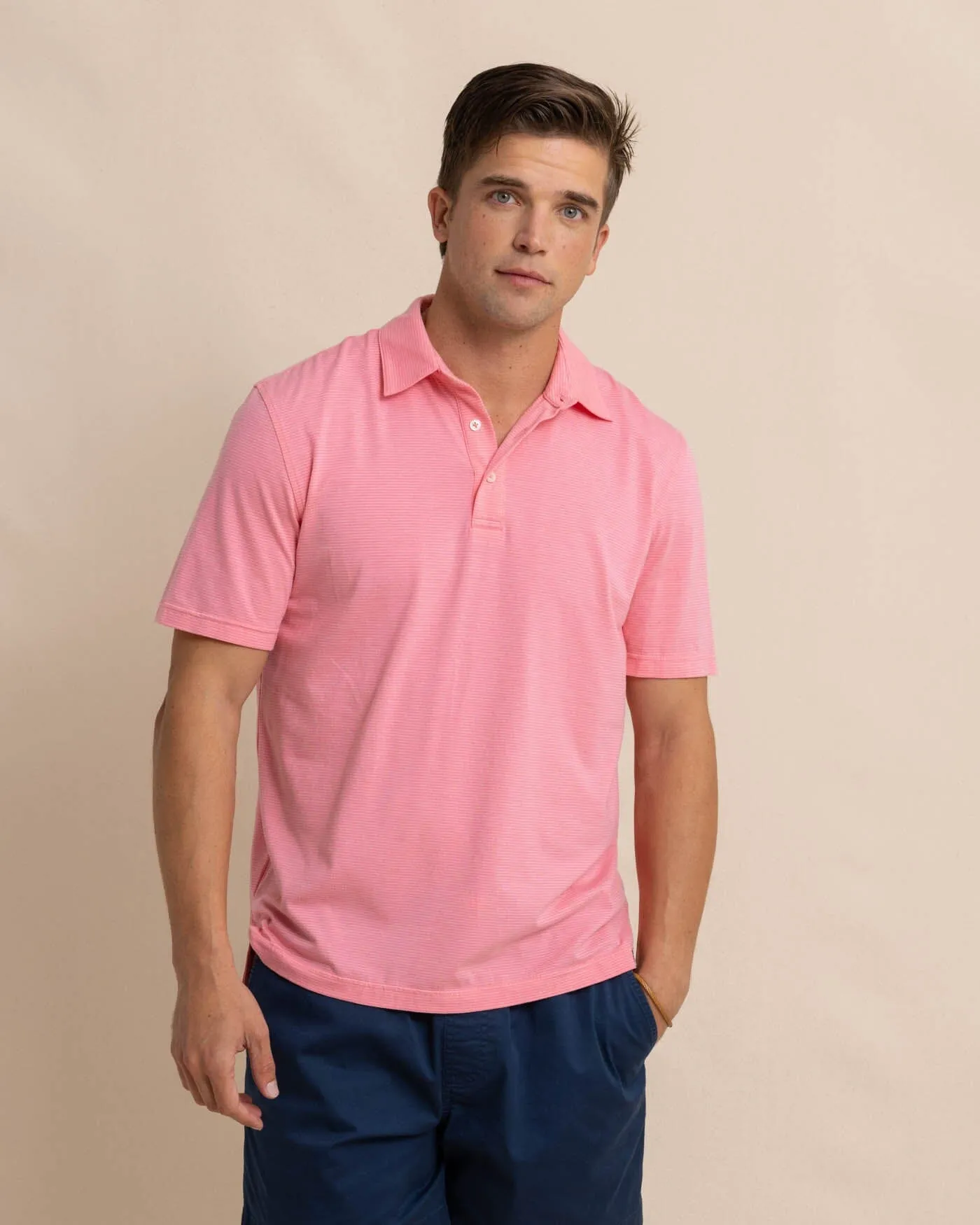 The Seaport Davenport Stripe Polo