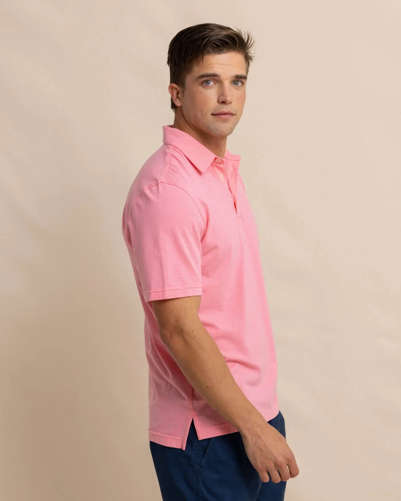 The Seaport Davenport Stripe Polo