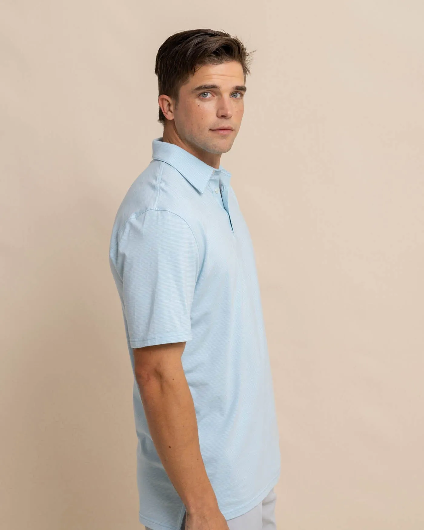 The Seaport Davenport Stripe Polo