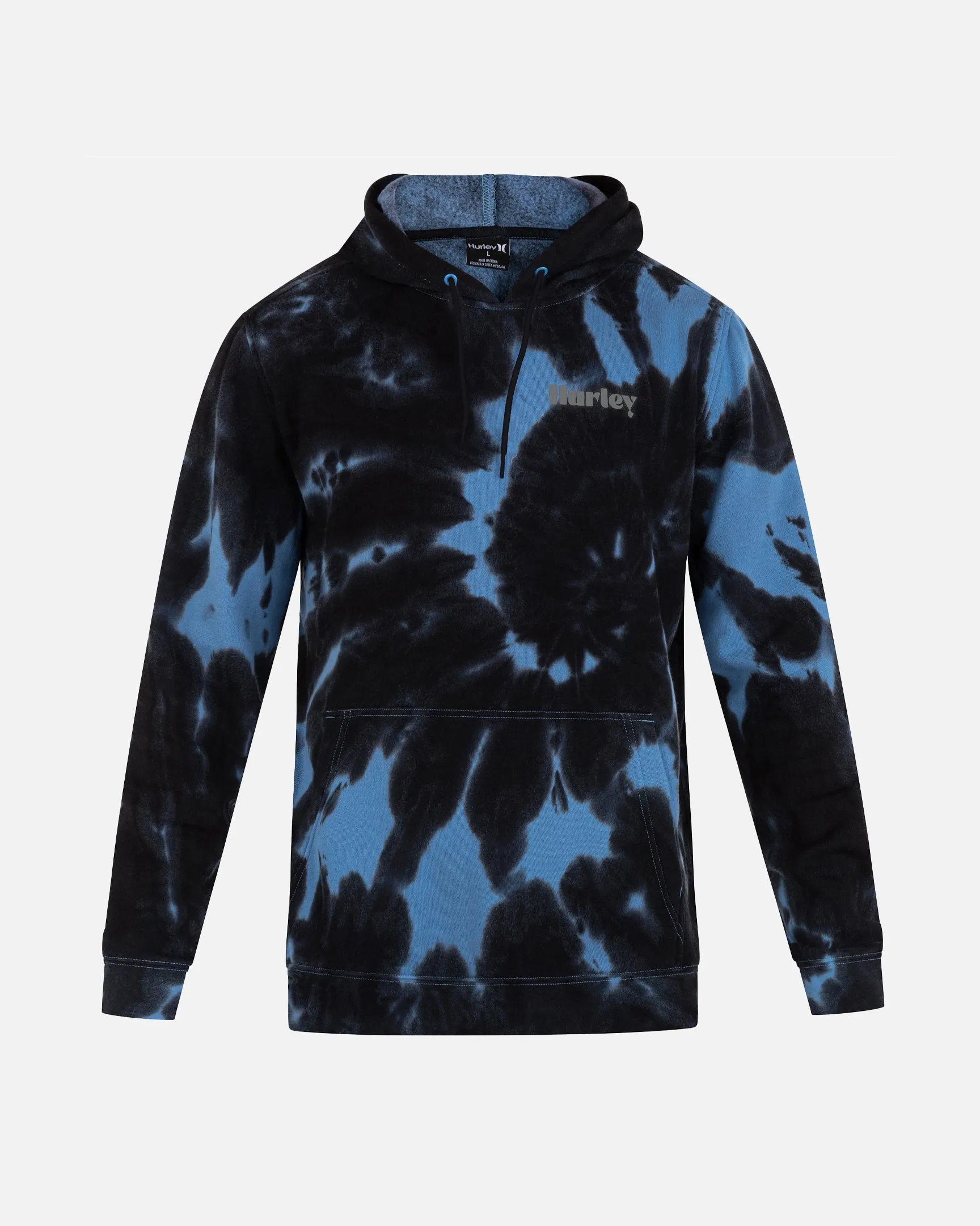 Tidal Wave Tie Dye Fleece Pullover