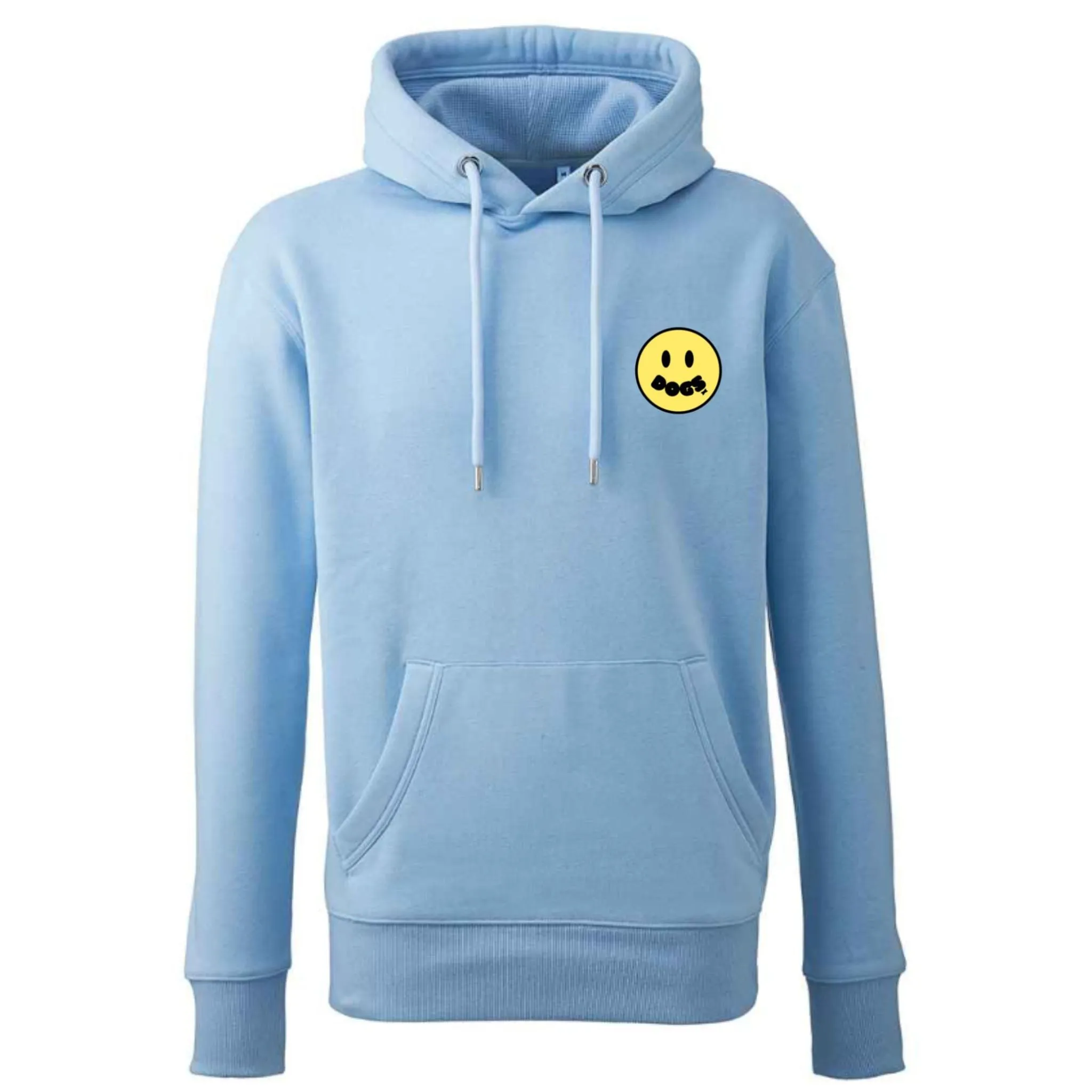 Unisex Embroidered Doggy Smile Hoodie | 12 Colours