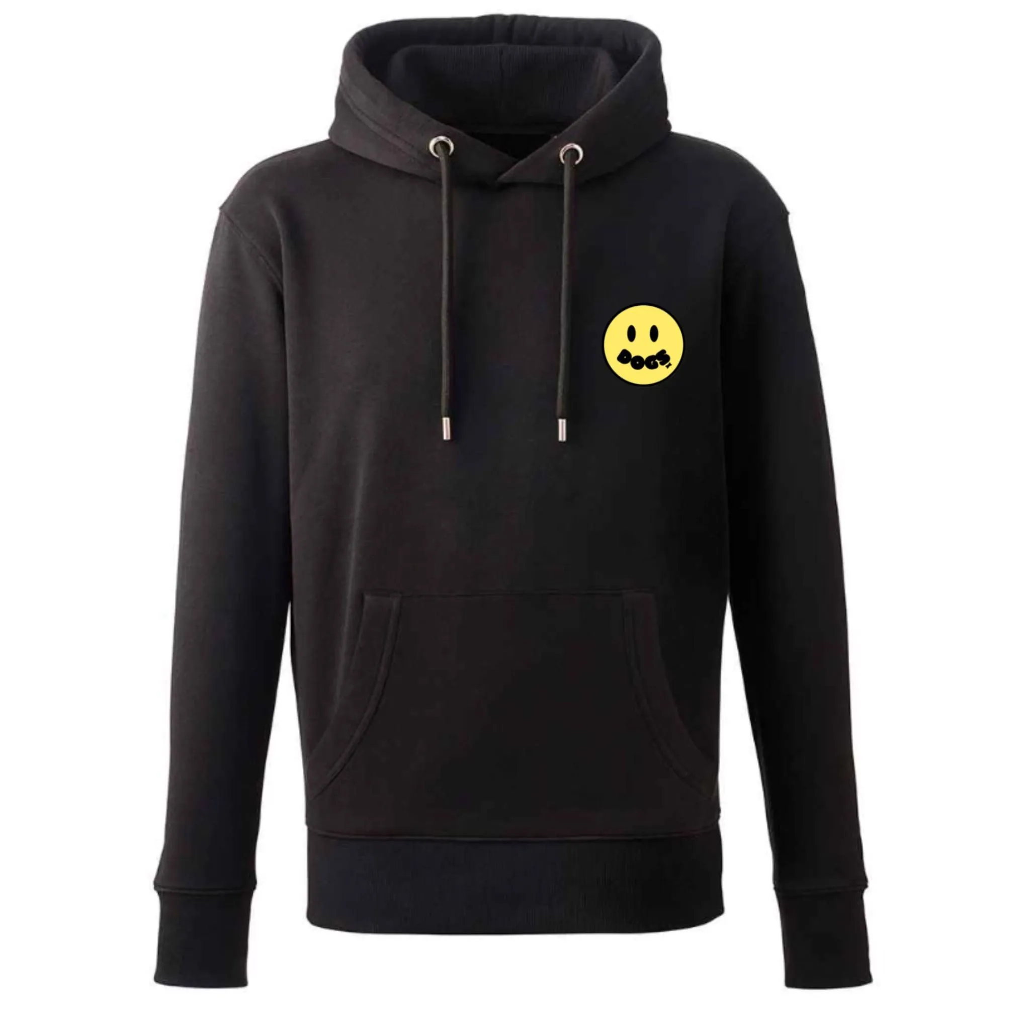 Unisex Embroidered Doggy Smile Hoodie | 12 Colours