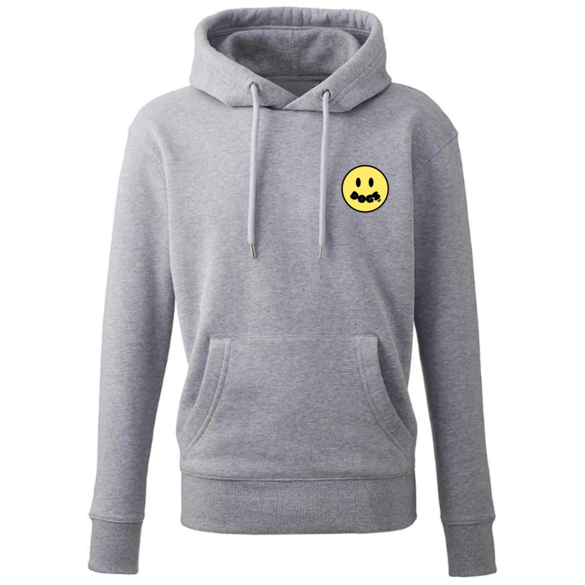 Unisex Embroidered Doggy Smile Hoodie | 12 Colours