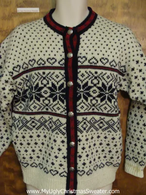 Vintage Style Nordic Ugly Christmas Sweater