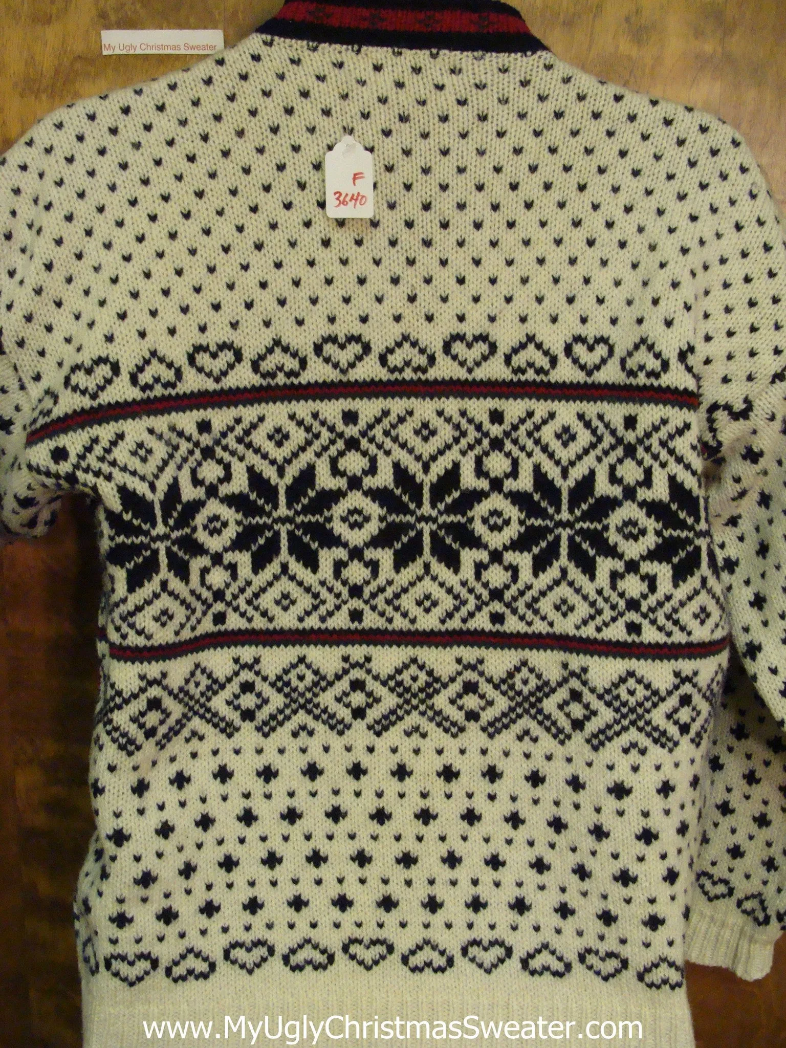 Vintage Style Nordic Ugly Christmas Sweater