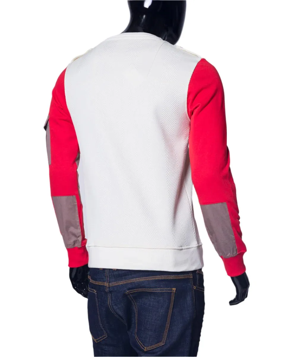 Wilson | Long Sleeve Color Blocked Crew Neck Pullover