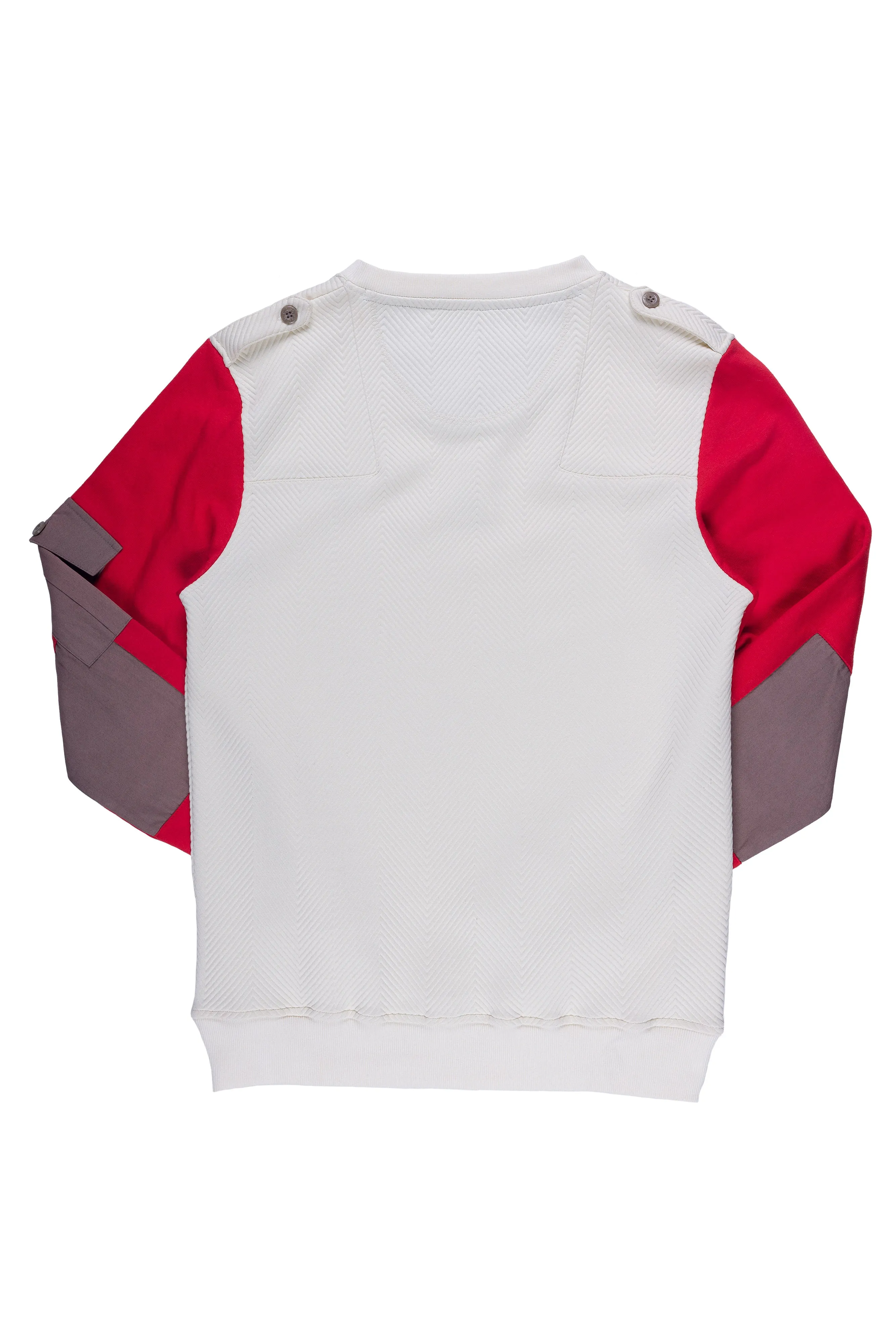 Wilson | Long Sleeve Color Blocked Crew Neck Pullover